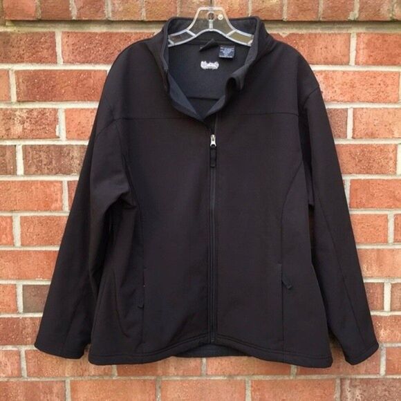 Busch Gardens Jacket sz XXL Fleece Lined Black - Picture 2 of 13